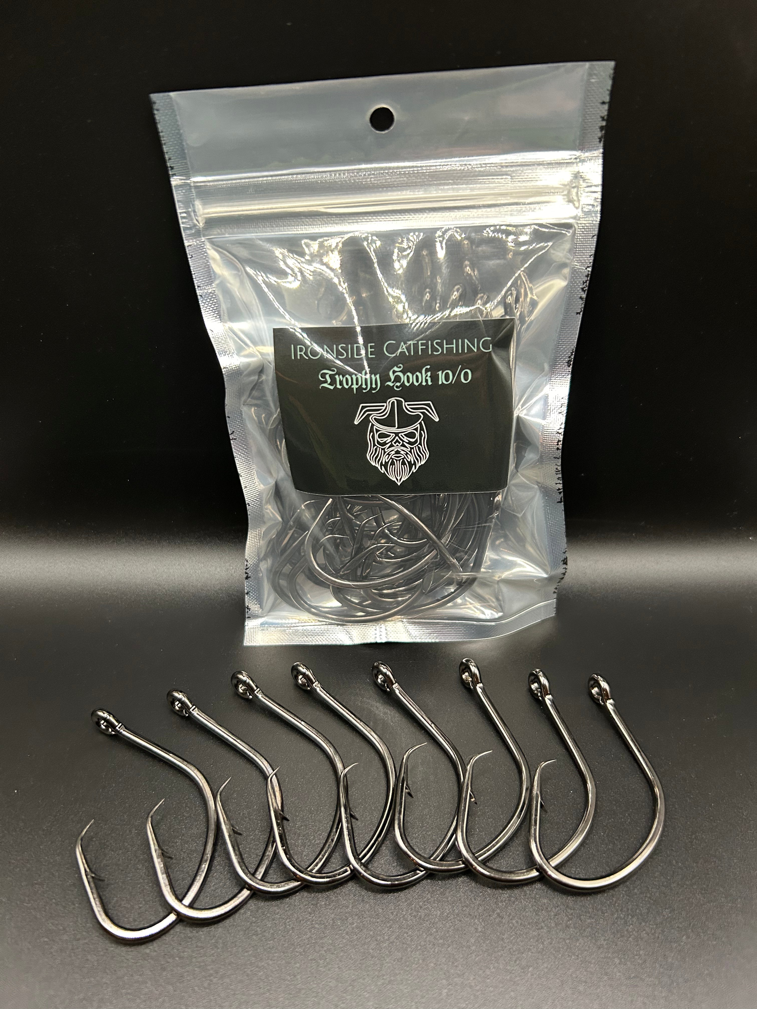 Catch All Tackle 20/0 Big Game Black Forged Staight Circle Hooks 10pk Shark  & Swordfish : Fishing Hooks : Sports & Outdoors 
